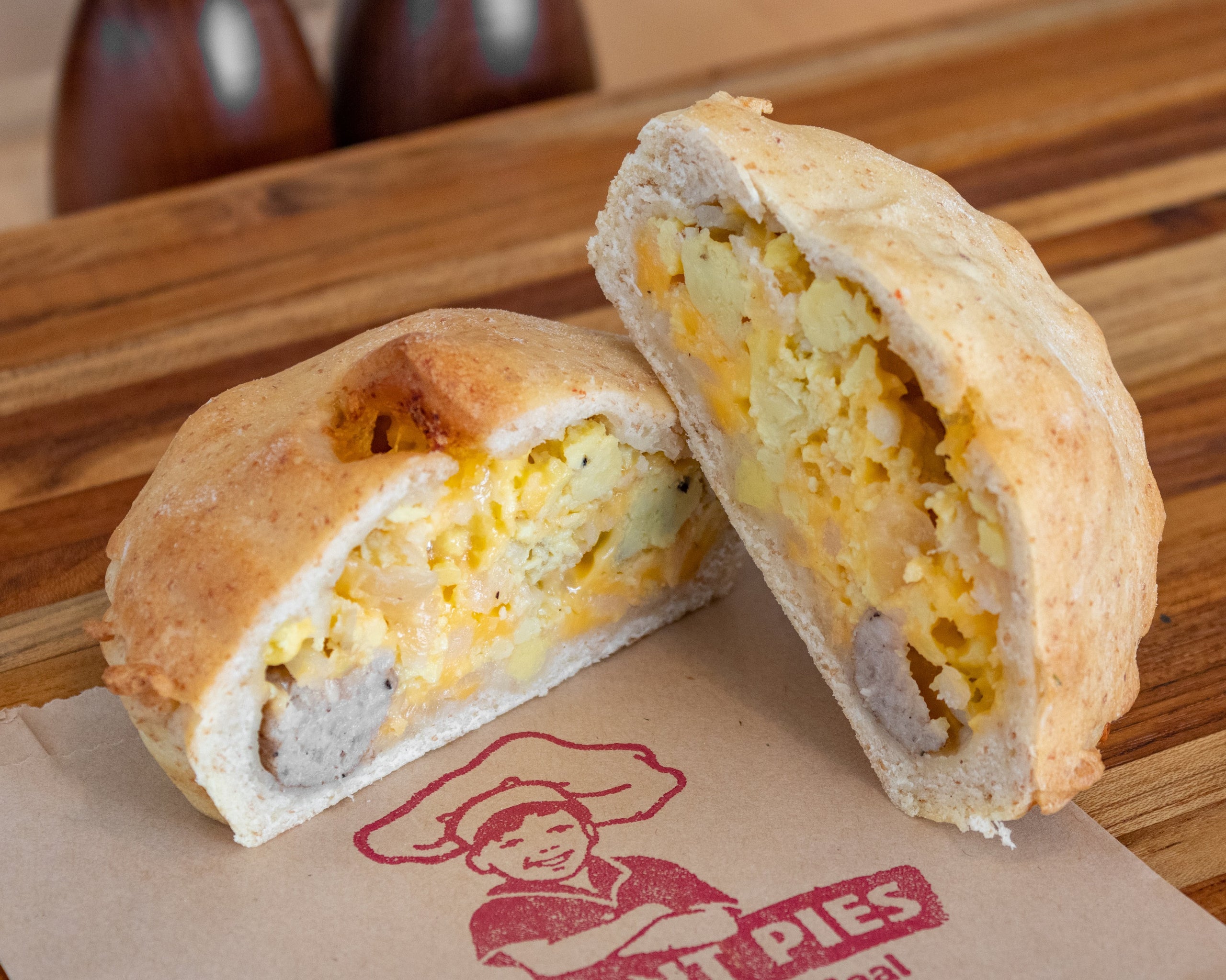 Egg, Sausage and Potato Pie W Peasant Pies